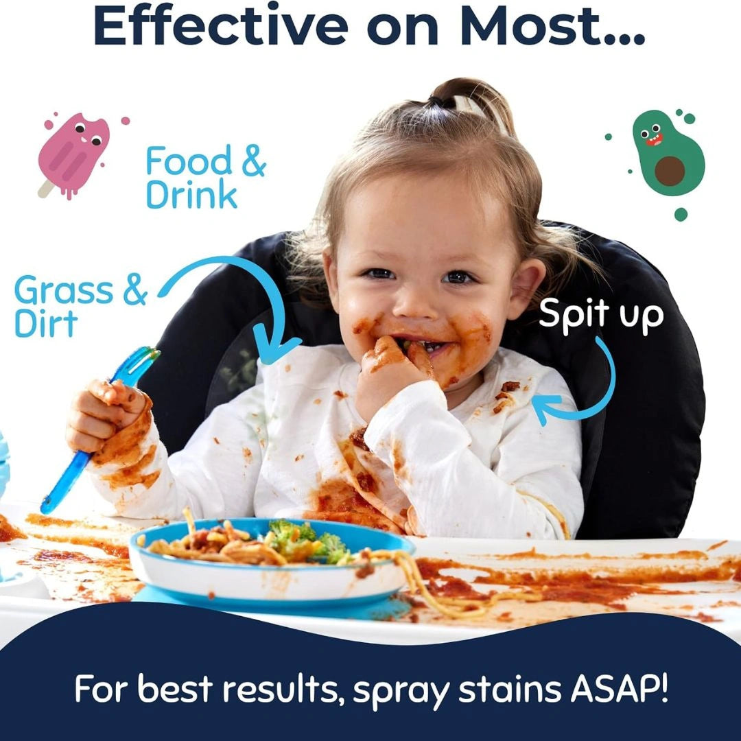 Messy eater stain treater spray bottle